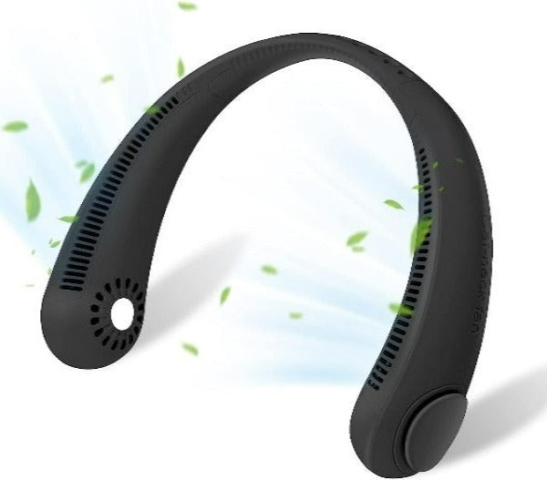 Vaneless Neck Fan for Hands-Free Cooling