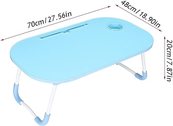 Office Laptop Desk - Modern Compact Workstation for Home and Office Use