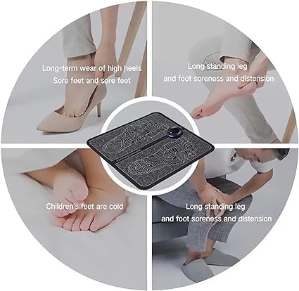 EMS Foot Massager Mat for Relaxation and Pain Relief