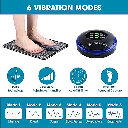 EMS Foot Massager Mat for Relaxation and Pain Relief