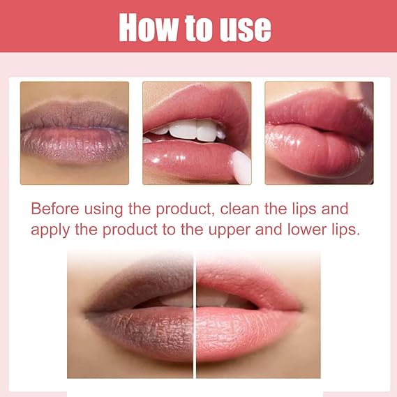 Lips Bleaching Cream Balm for Even Skin Tone and Brightening