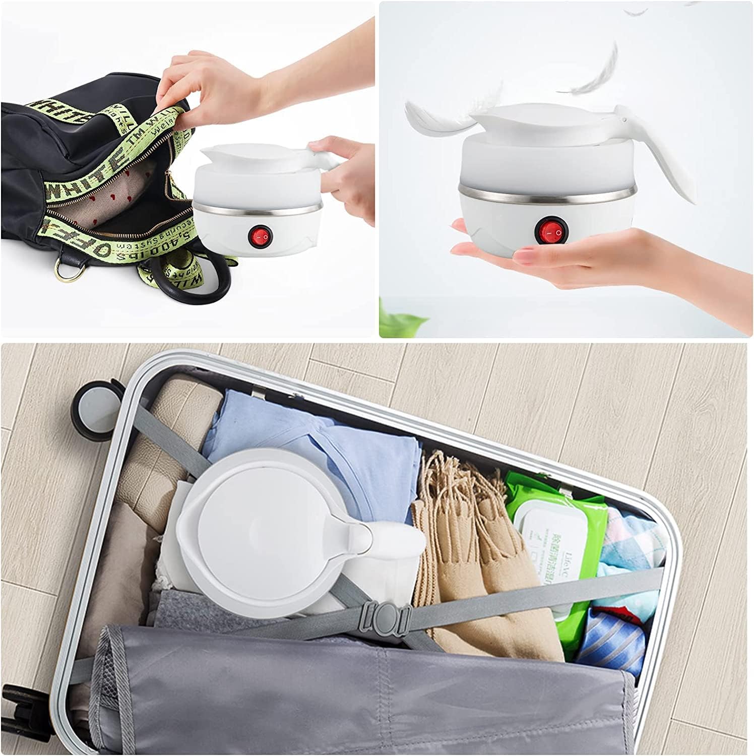 Portable Electric Kettle – Foldable Travel Kettle for Easy Travel