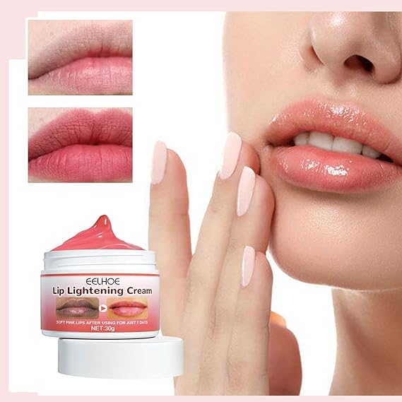 Lips Bleaching Cream Balm for Even Skin Tone and Brightening