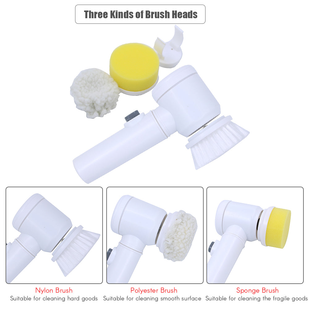 Cleaning Magic Electric Brush 5-in-1 Multi-Surface Cleaning Tool for Home and Office