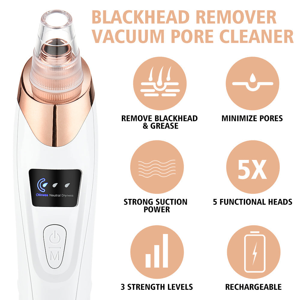 Pore Vacuum Blackhead Remover – Deep Cleansing Tool