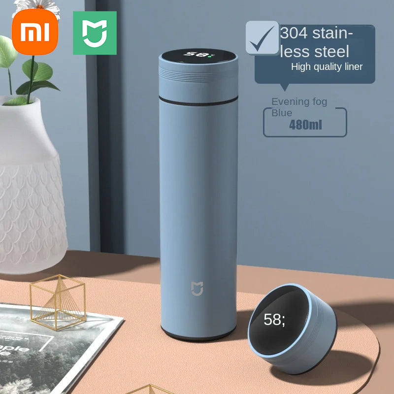 Smart Cup with LED Display – Insulated Temperature Bottle
