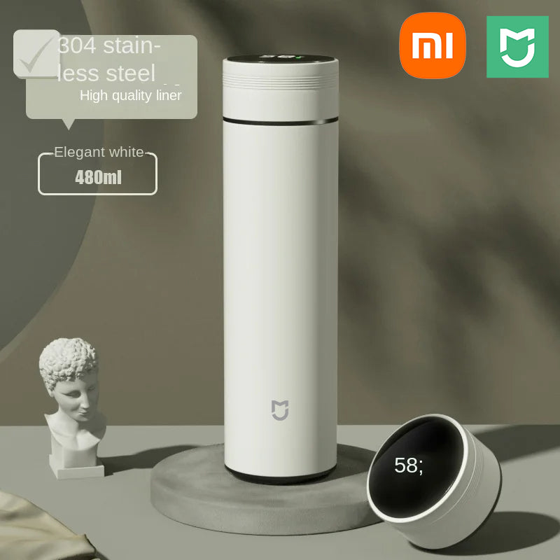 Smart Cup with LED Display – Insulated Temperature Bottle