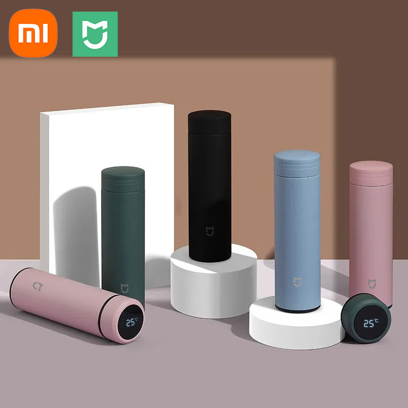 Smart Cup with LED Display – Insulated Temperature Bottle