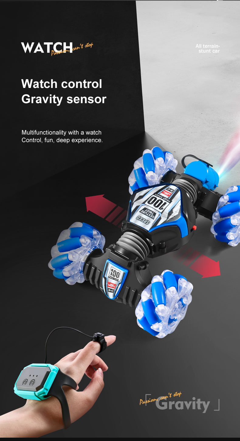 Hand Gesture Stunt Car - Control with Your Hands for Ultimate Fun