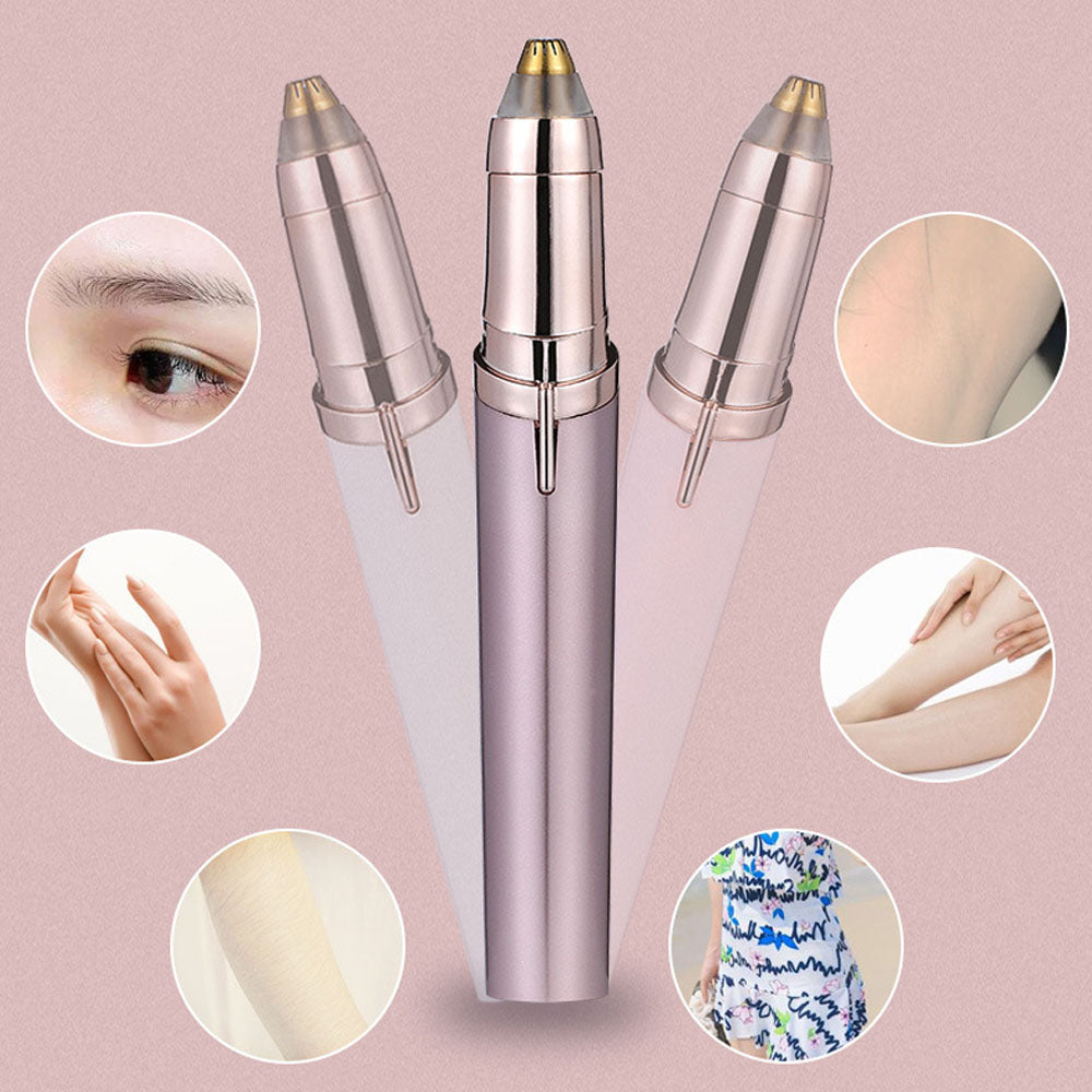 Flawless Brows Painless Eyebrow Hair Remover for Effortless Grooming and Facial Hair Removal
