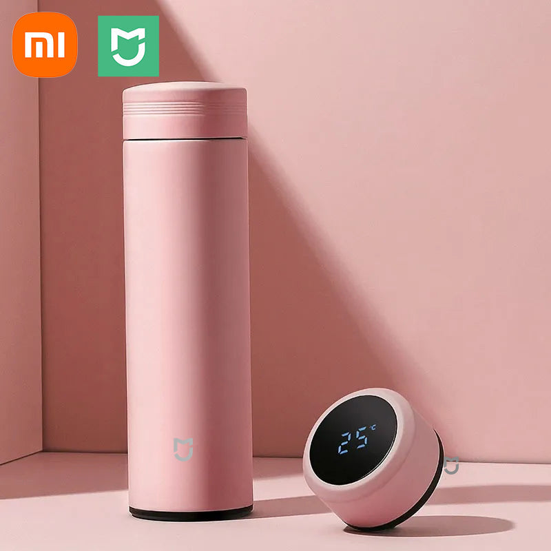 Smart Cup with LED Display – Insulated Temperature Bottle