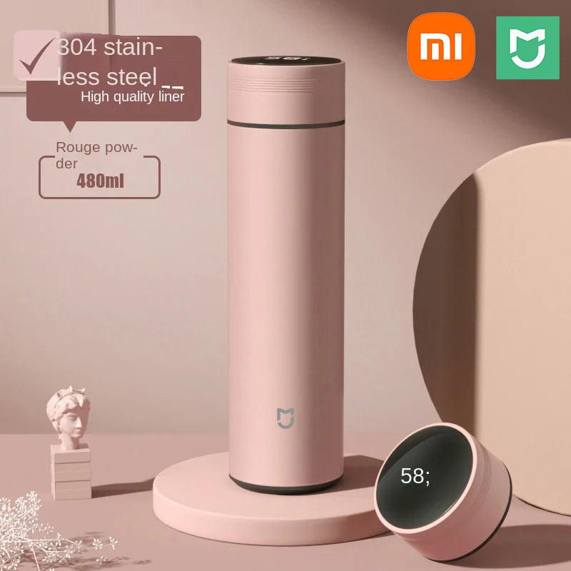 Smart Cup with LED Display – Insulated Temperature Bottle