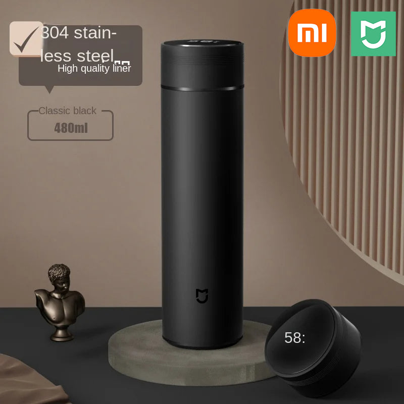 Smart Cup with LED Display – Insulated Temperature Bottle