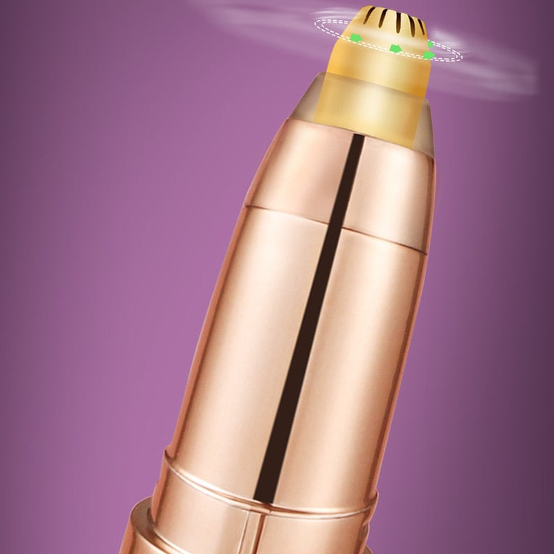 Flawless Brows Painless Eyebrow Hair Remover for Effortless Grooming and Facial Hair Removal