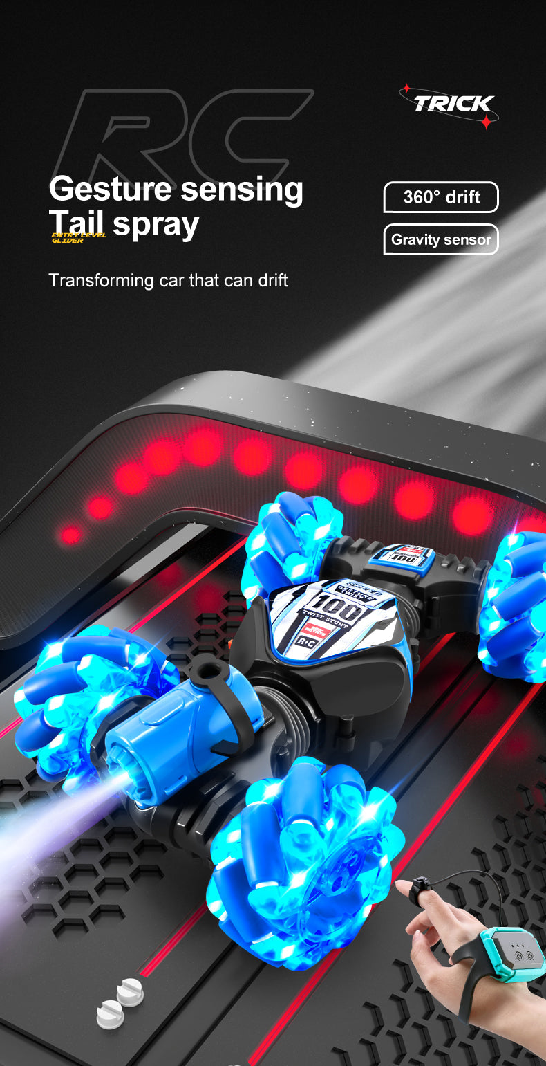 Hand Gesture Stunt Car - Control with Your Hands for Ultimate Fun