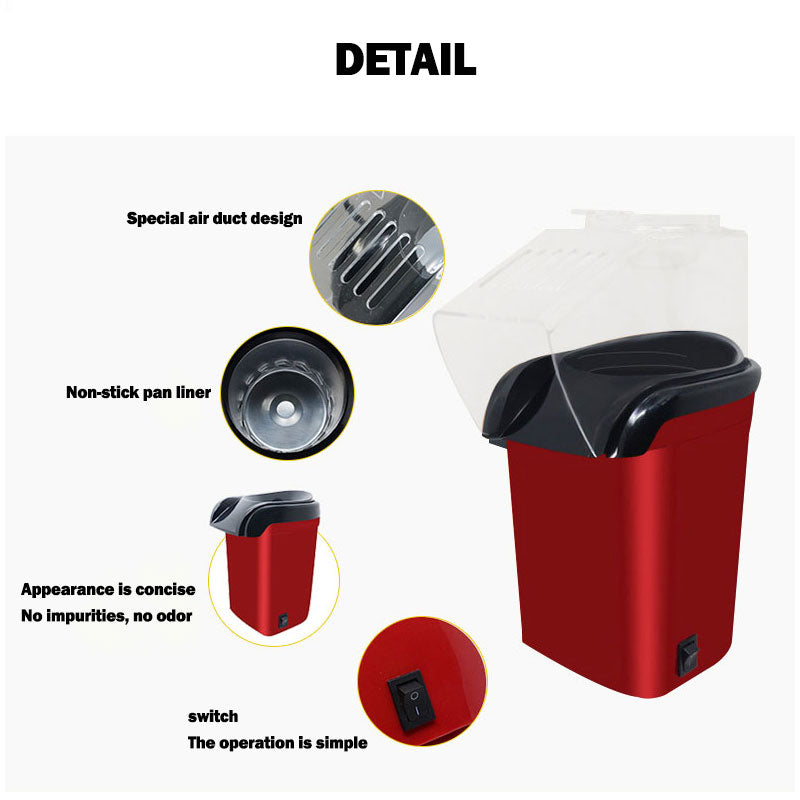 Mini Popcorn Machine for Perfect Snack Time at Home