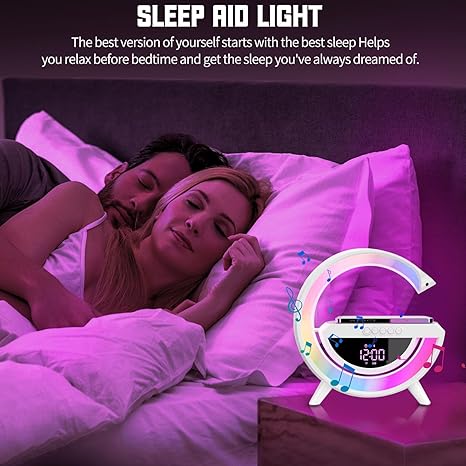 LED Wireless Charger Speaker – Multifunctional Sound & Light Fusion