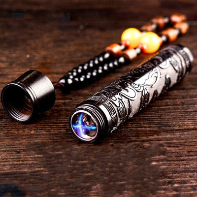 Electronic Cigarette Lighter - Rechargeable USB Flame-Free Arc Lighter for Smokers