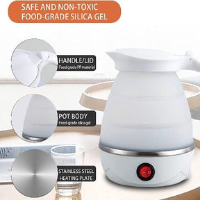 Portable Electric Kettle – Foldable Travel Kettle for Easy Travel