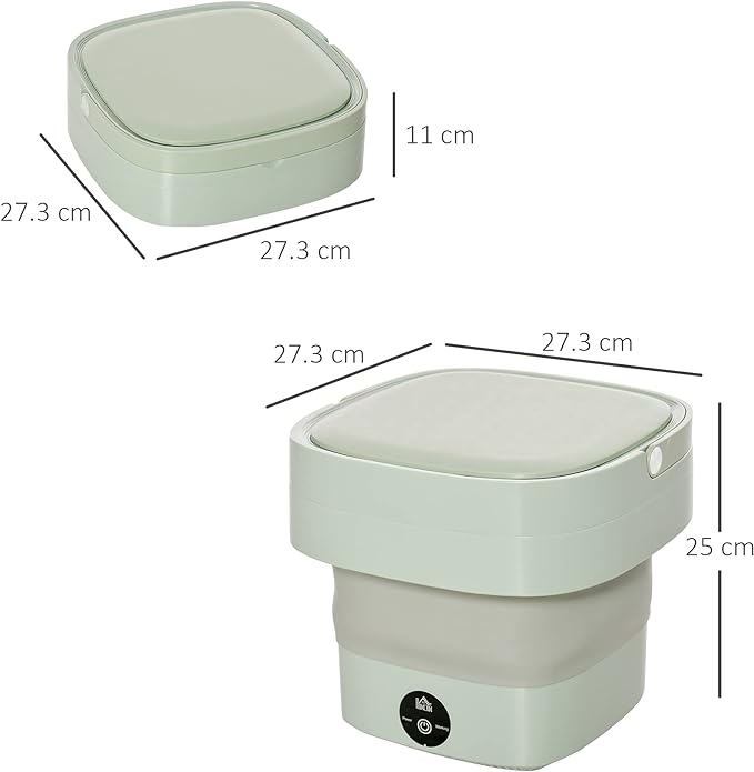 Foldable Mini Washing Machine – Compact and Portable Laundry Solution