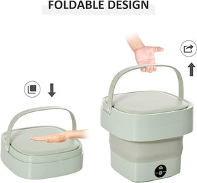 Foldable Mini Washing Machine – Compact and Portable Laundry Solution
