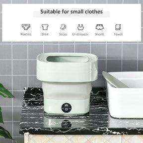 Foldable Mini Washing Machine – Compact and Portable Laundry Solution
