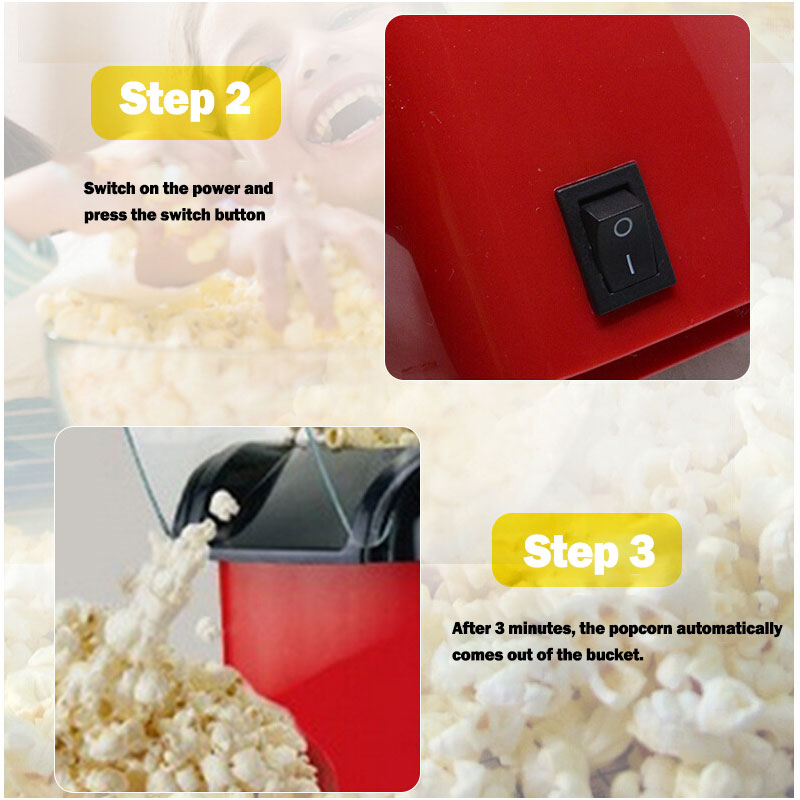 Mini Popcorn Machine for Perfect Snack Time at Home