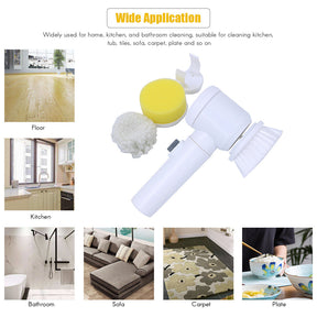 Cleaning Magic Electric Brush 5-in-1 Multi-Surface Cleaning Tool for Home and Office