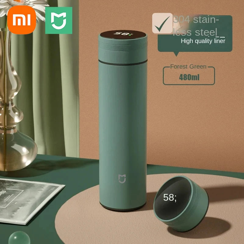 Smart Cup with LED Display – Insulated Temperature Bottle