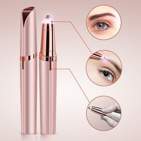 Flawless Brows Painless Eyebrow Hair Remover for Effortless Grooming and Facial Hair Removal