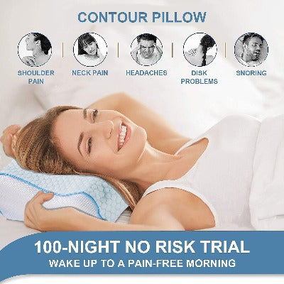 Orthopedic Memory Foam Pillow for Ultimate Comfort and Medical Support