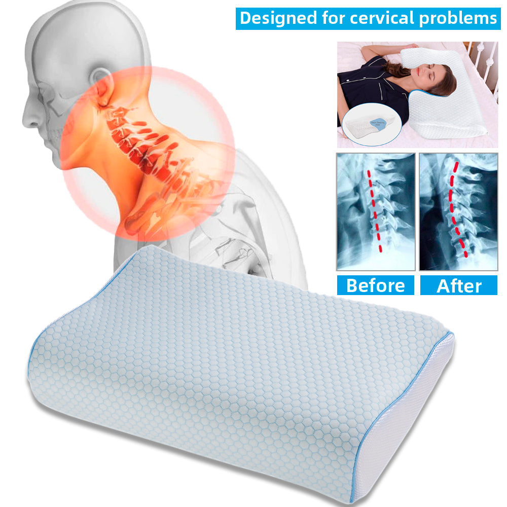 Orthopedic Memory Foam Pillow for Ultimate Comfort and Medical Support