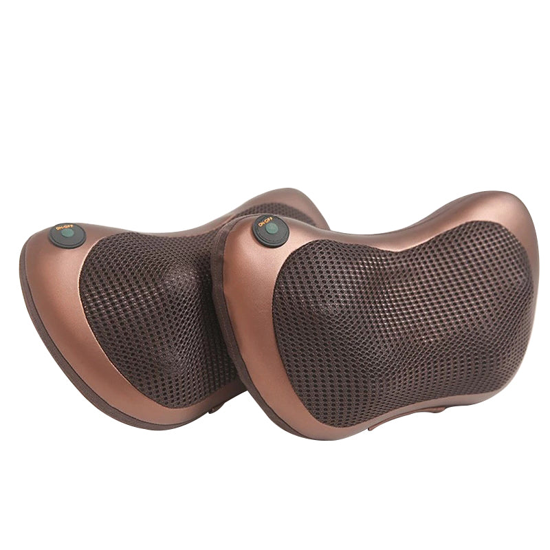 Electric Neck and Back Massager Pillow with Heat for Relaxation and Pain Relief